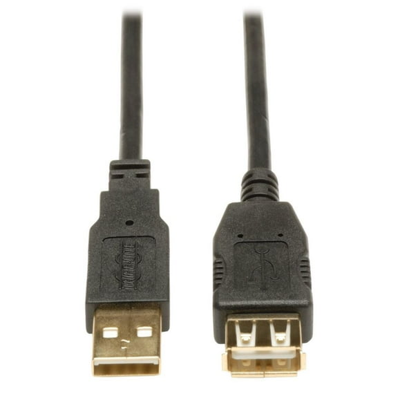 Tripp Lite USB 2.0 Extension Cable, 6FT USB AA EXTENSION CABLE GOLD FOR USB 2.0 CABLES