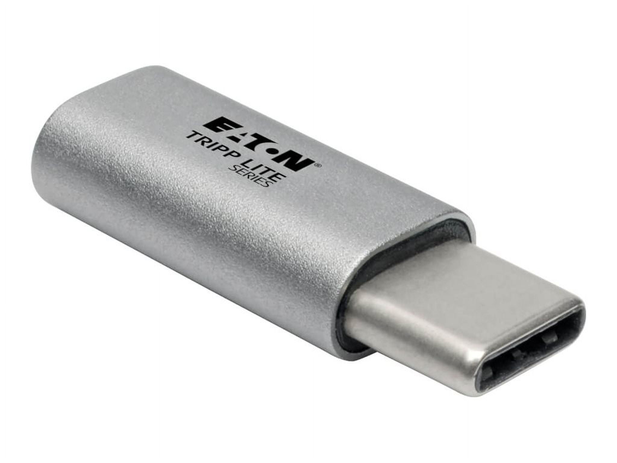 Tripp Lite USB 2.0 Hi-Speed Adapter, USB-C to USB Micro-B (M/F)