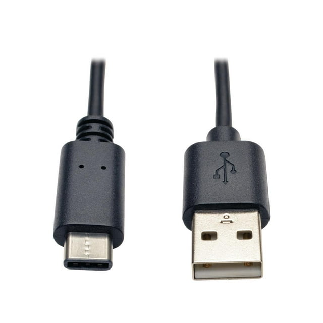Tripp Lite USB 2.0 Hi-Speed Cable (A Male to USB Type-C Male), 3-ft.