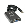 thumbnail image 1 of Tripp Lite USB 2.0 to VGA Dual/Multi-Monitor External Video Graphics Card Adapter, 128 MB SDRAM, 1080p @ 60hz (U244-001-VGA-R), 1 of 2