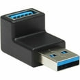 thumbnail image 1 of Tripp Lite USB 3.0 SuperSpeed Adapter, USB-A to USB-A, M/F, Down Angle, Black, 1 of 3