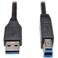 thumbnail image 1 of Tripp Lite  USB 3.0 SuperSpeed Device Cable, Black - 10 ft., 1 of 1
