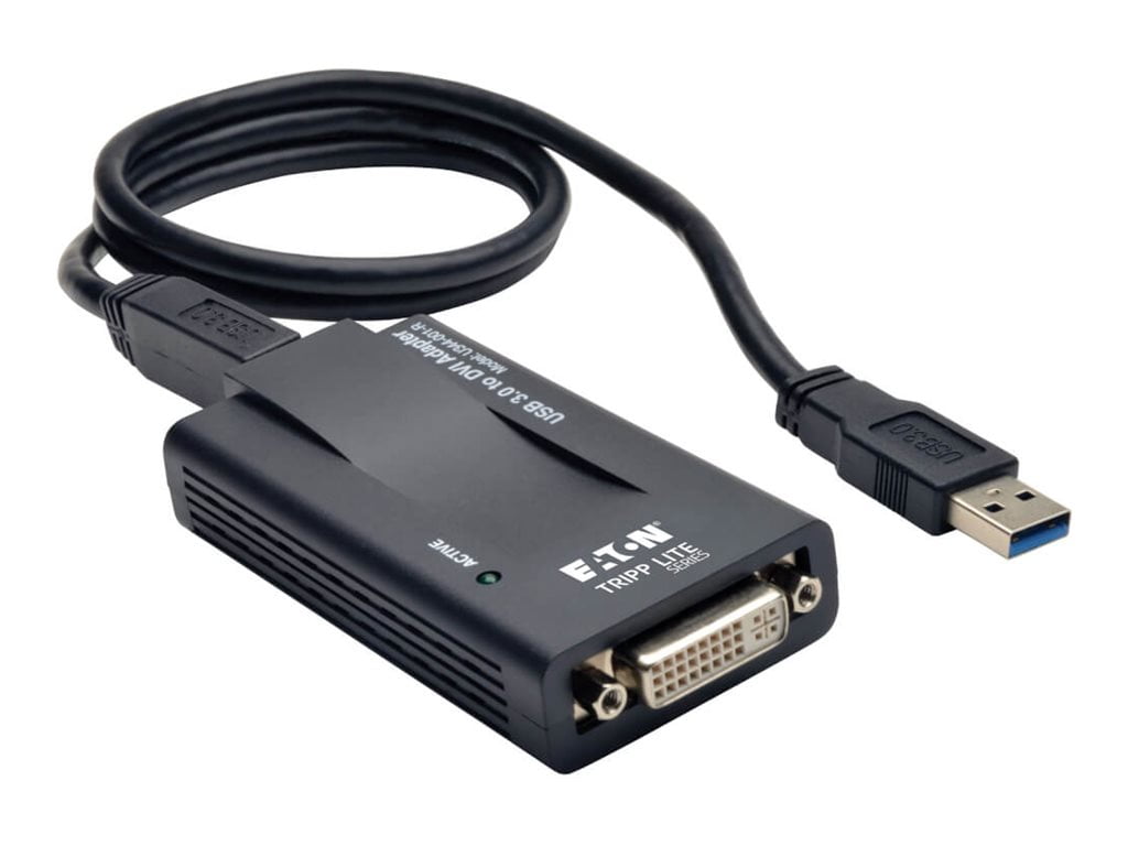 Tripp Lite USB 3.0 to DVI or VGA Adapter U344-001-R