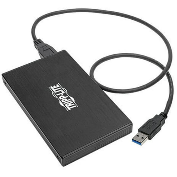 Tripp Lite USB 3.1 Gen 1 (5 Gbps) 2.5 in. SATA SSD/HDD to USB-A Enclosure Adapter with UASP Support