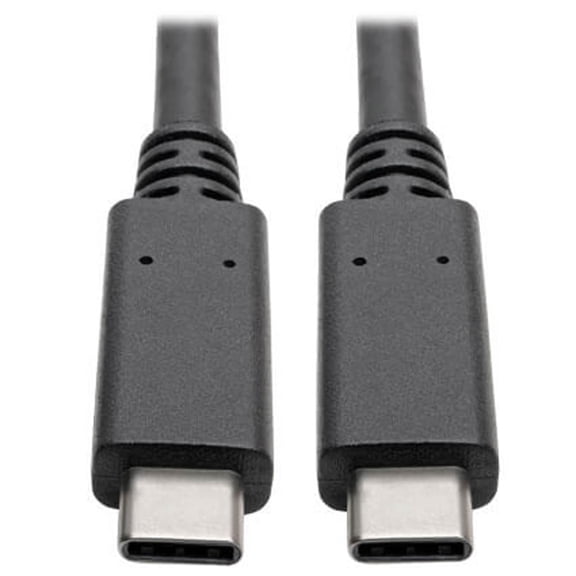 Tripp Lite USB 3.1 Gen 2 (10 Gbps) Cable with 5A Rating, USB-C to USB-C (M/M), 3 ft.