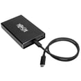 thumbnail image 1 of Tripp Lite USB 3.1 Gen 2 (10 Gbps) SATA SSD/HDD to USB-C Enclosure Adapter with UASP Support, Metal Housing, Thunderbolt™ 3 Compatible, 1 of 6