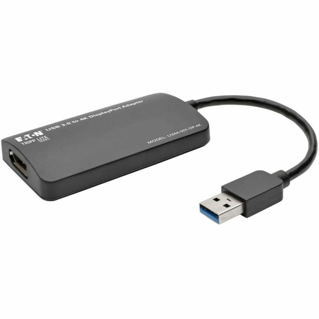 Tripp Lite USB 30 SuperSpeed to DisplayPort Dual Monitor External Video Graphics Card Adapter 4K x 2K