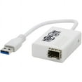 thumbnail image 1 of Tripp Lite USB-A 3.1 to Fiber Gbe Ethernet Adapter Open SFP Port SMF/MMF LC, 1 of 7