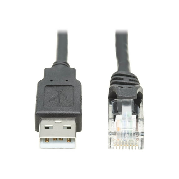 Tripp Lite 6ft USB-A to RJ-45 M/M Rollover Console Cable U009-006-RJ45-X