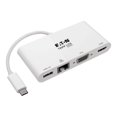 thumbnail image 1 of Tripp Lite USB C 4K Docking Station Adapter HDMI VGA Gbe USB-A White, 1 of 7