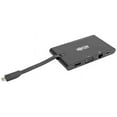 thumbnail image 1 of Tripp Lite USB C Docking Station HDMI VGA GbE PD Charging USB Hub 4K - Black, 1 of 5