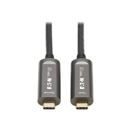 Tripp Lite 33ft USB-C AOC Cable M/M USB 3.2 Black U420F10MD321