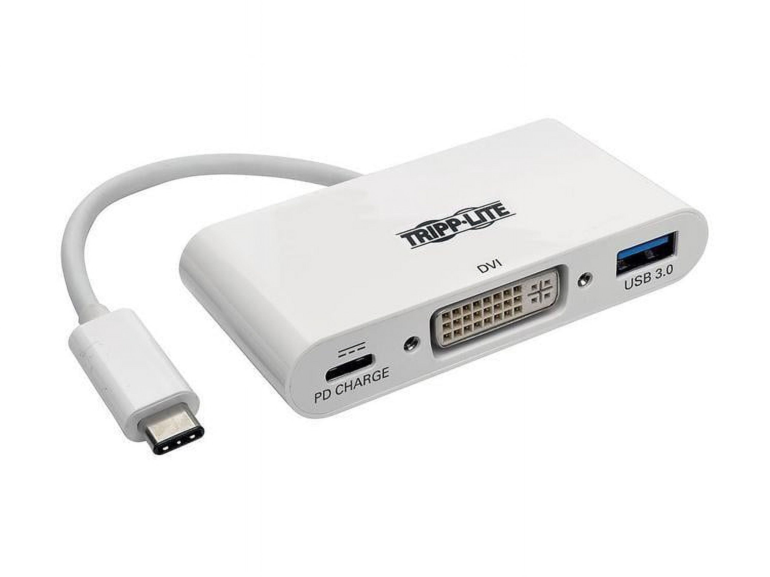 Tripp Lite USB-C to DVI DisplayPort Alternate Mode External Video Adapter