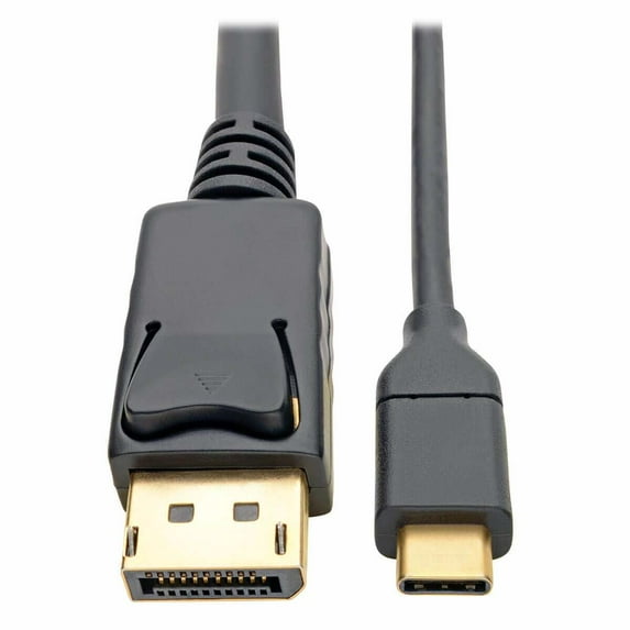 Tripp Lite USB-C to DisplayPort Cable, 4K @ 60Hz, Thunderbolt 3, 3 ft.