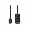 thumbnail image 1 of Tripp Lite 3ft USB-C to HDMI Adapter Cable M/M Black U444003HDR4BE, 1 of 4
