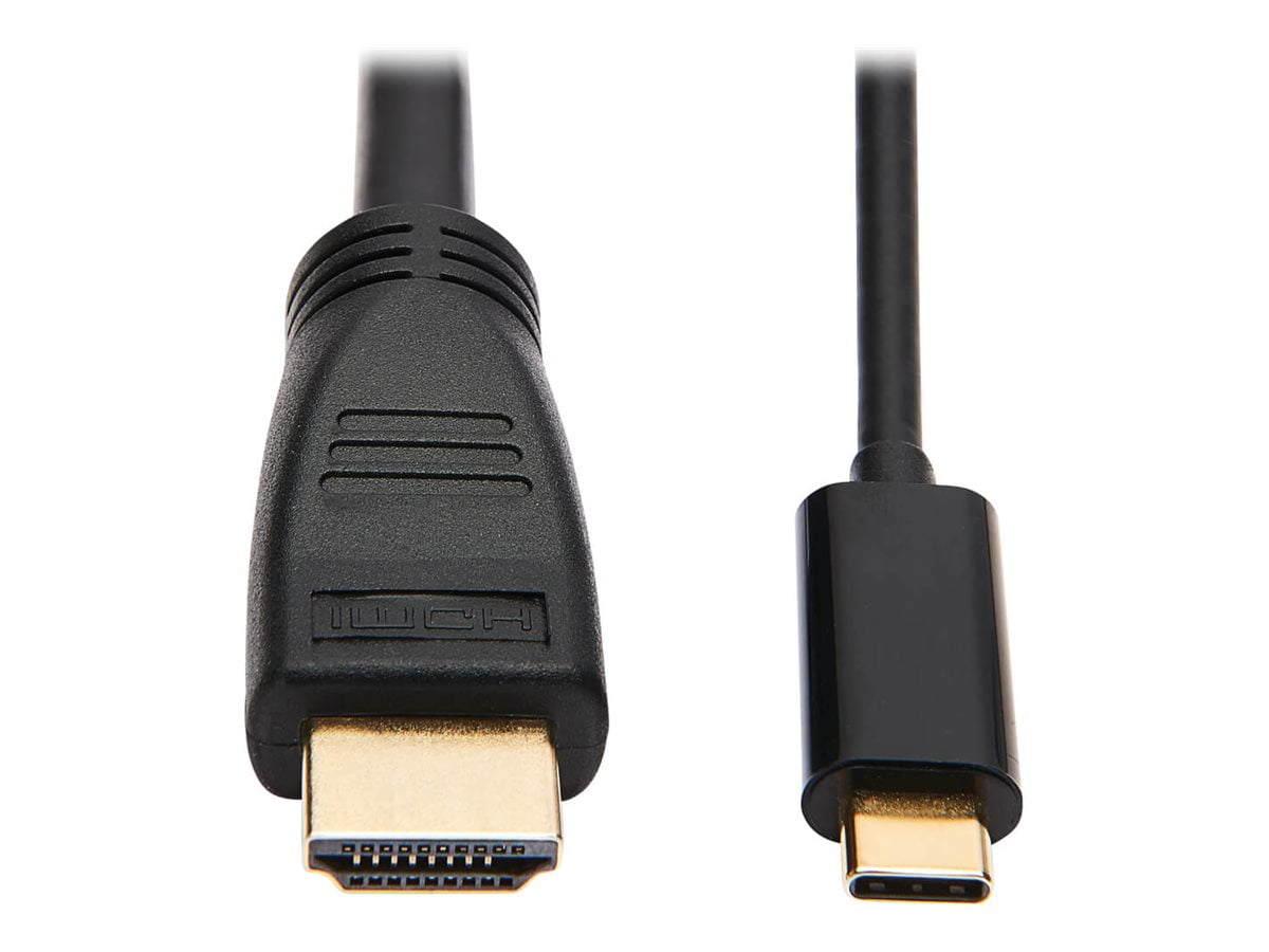 Tripp Lite USB C to HDMI M/M 15Ft USB 3.1 Black Adapter Cable U444015H4K6BM