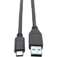 thumbnail image 1 of Tripp Lite 6ft USB-C to USB-A Cable USB 3.1 Gen 1 M/M - Black, 1 of 7