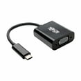 thumbnail image 1 of Tripp Lite USB-C to VGA Adapter, Thunderbolt 3 - M/F, USB 3.1, 1080p, Black, 1 of 5