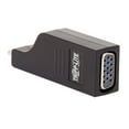 thumbnail image 1 of Tripp Lite USB-C to VGA Vertical Adapter (M/F) - USB 3.1, Gen 1, Thunderbolt 3, 1920 x 1200 (1080p), 5 Gbps, Black U444-000-VGA, 1 of 2