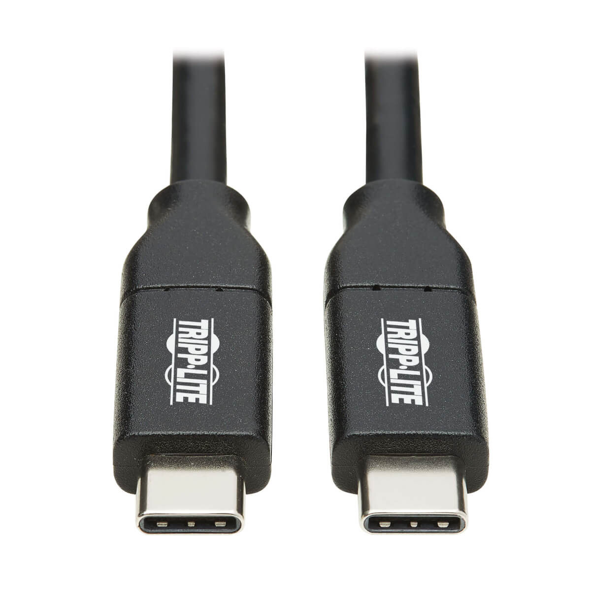 Tripp Lite USB Type C to USB C Cable USB 2.0 5A Rating USB-IF Cert M/M 2M, Black - image 1 of 5