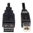 thumbnail image 1 of Tripp Lite Universal Reversible USB 2.0 A-Male to B-Male Device Cable - 6ft, 1 of 7