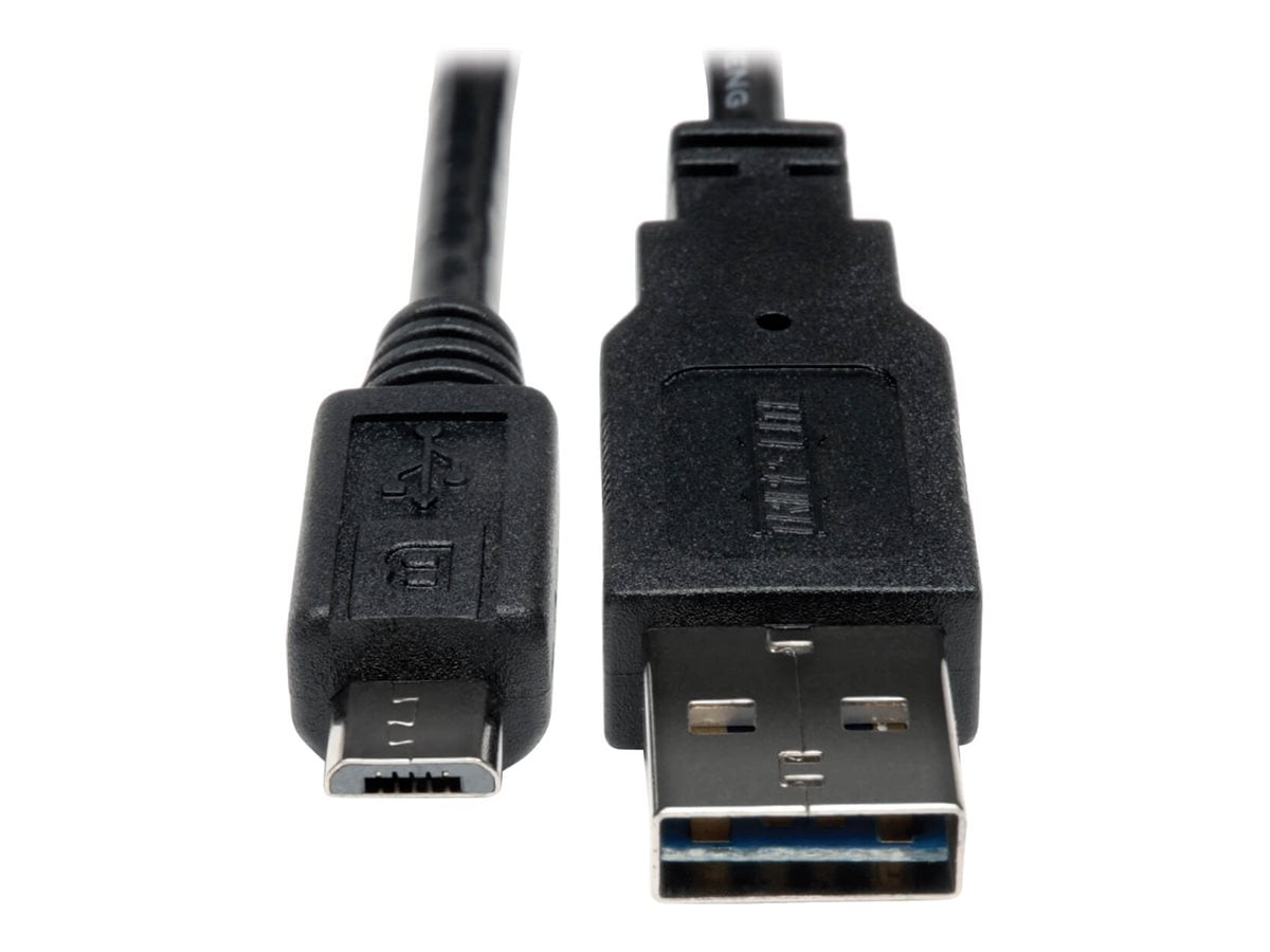 Tripp Lite Universal Reversible USB 2.0 Hi-Speed Cable, UR050-06N