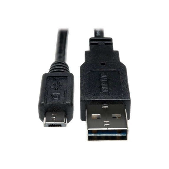 Tripp Lite Universal Reversible USB 2.0 Hi-Speed Cable, UR050-06N