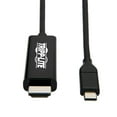 thumbnail image 1 of Tripp Lite Usb C To Hdmi Adapter Cable Usb 3.1 Gen 1 4k M/m Usb-c Black 3ft - Video Cable - Hdmi Male To Usb-c Male Reversible - 3 Ft - Black - 4k Support, 1 of 5