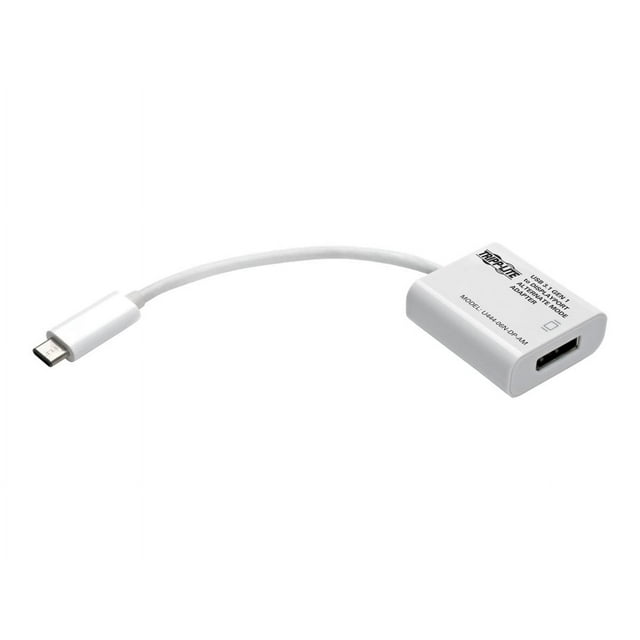 Tripp Lite Usb C To Displayport Video Adapter Converter 4kx2k M/f, Thunderbolt 3 Compatible