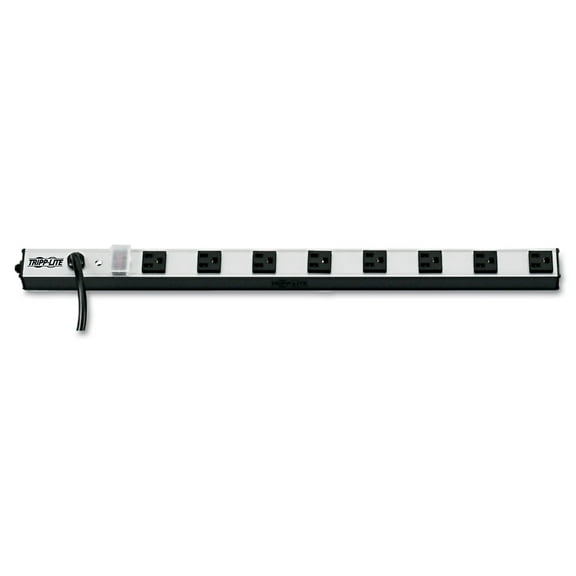 Tripp Lite Vertical Power Strip, 8 OUTLETS, 15 FT Cord, Silver