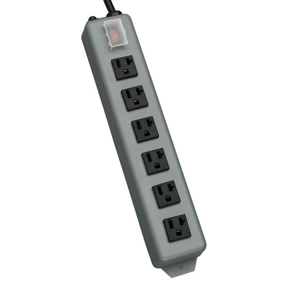 Tripp Lite Waber 6-Outlet Industrial Power Strip, 5-20P Plug
