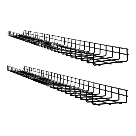 Tripp Lite Wire Mesh Cable Tray 6x2x60" 2-Pack SRWB6210X2STR