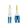 thumbnail image 1 of Eaton Tripp Lite Series 400G Duplex Singlemode 9/125 OS2 Fiber Optic Cable CS-UPC/LC-UPC Round LSZH Jacket Yellow 5 m, 1 of 5
