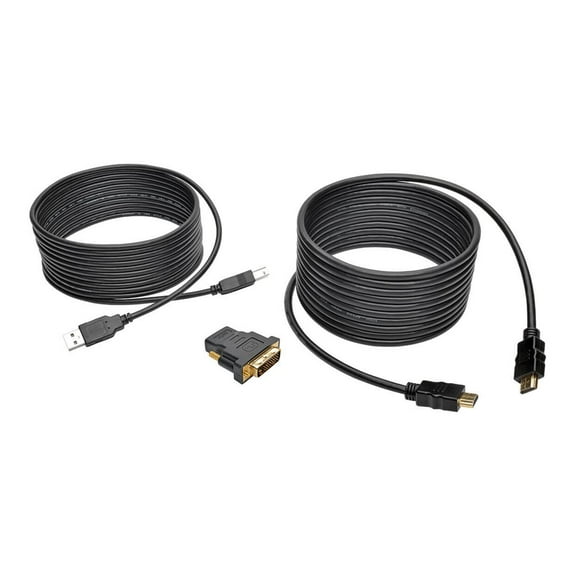 Eaton Tripp Lite Series HDMI/DVI/USB KVM Cable Kit 15 ft. 4.57 m