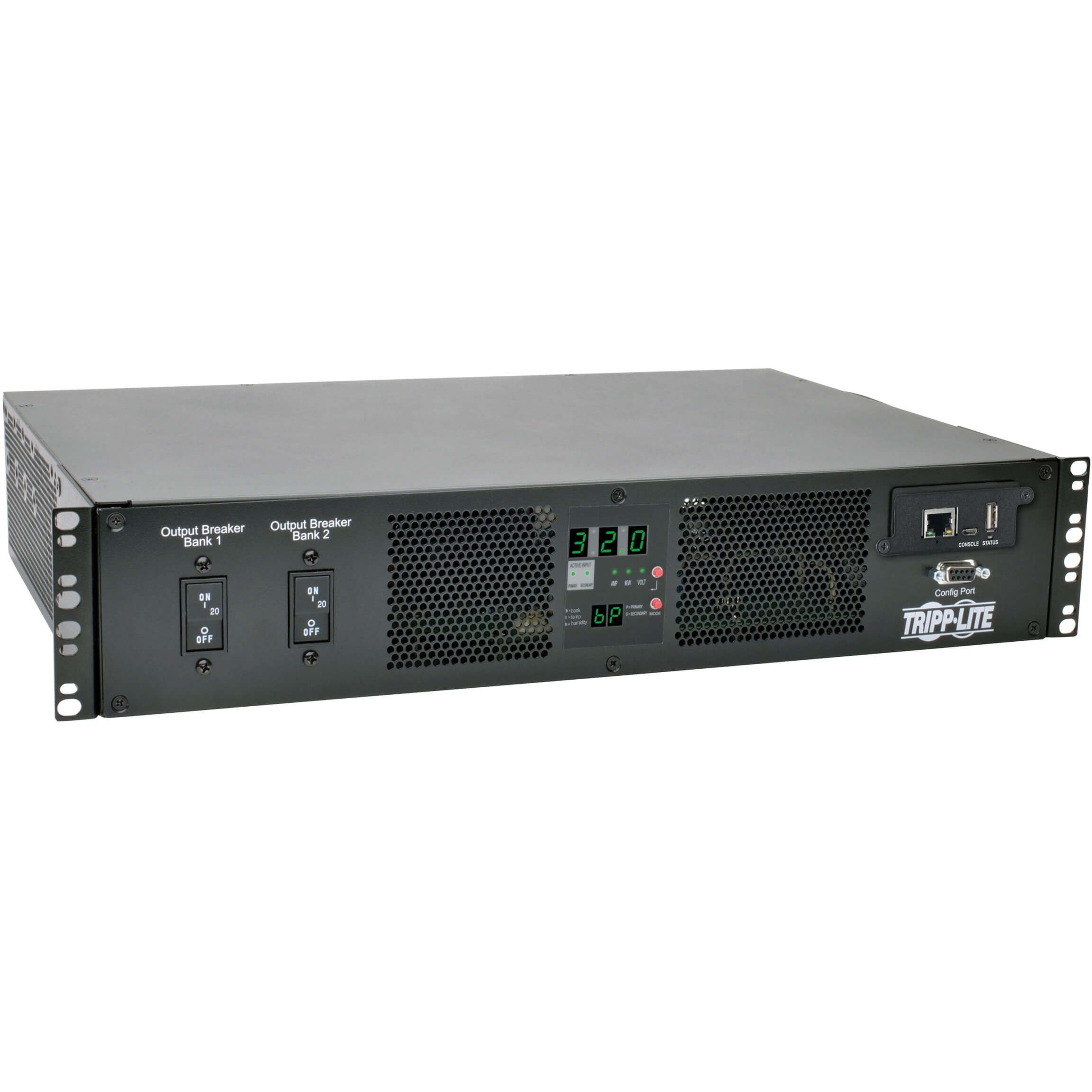 Tripp Lite by Eaton PDU 7.7kW SinglePhase Switched Automatic Transfer Switch PDU Two 200240V