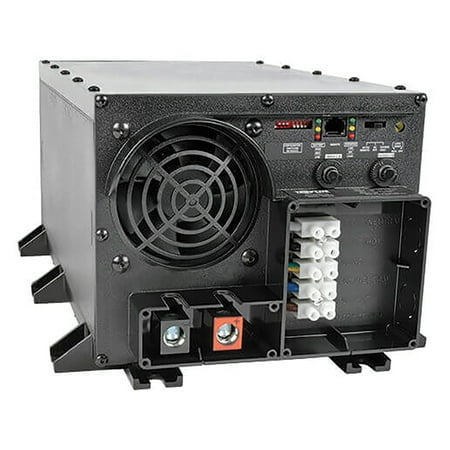 Tripp Lite by Eaton PowerVerter APS 2,400-Watt 24-Volt DC/120-Volt Inverter/Charger with Auto-Transfer Switching, APS2424, APS2424