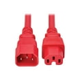 thumbnail image 1 of Tripp Lite series Power Cord C14 to C15 Heavy-Duty, 10ft, Red P018-010-ARD, 1 of 4