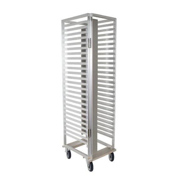 TrippNT 54111 4 in. Lab Flow Storage Rack with PC Trays