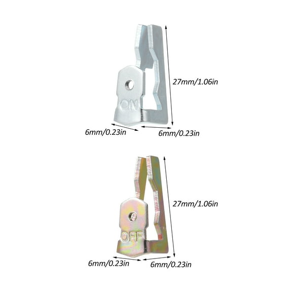 Tripper Time Switch Replacement Trippers Kit Compatible With 156T1978A For T100 Series Timers Easy To Install Pool Timer On Off Clips Parts 5 ON /5 Off /10 Screws