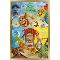 Trippie Redd - Art Wall Poster, 14.725" x 22.375", Framed