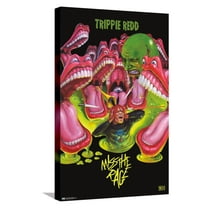 Trippie Redd - Miss the Rage Canvas Wall Poster, 14.725" x 22.375"