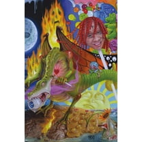 Trippie Redd - Trip at Knight Album Cover Wall Poster, 22.375" x 34"