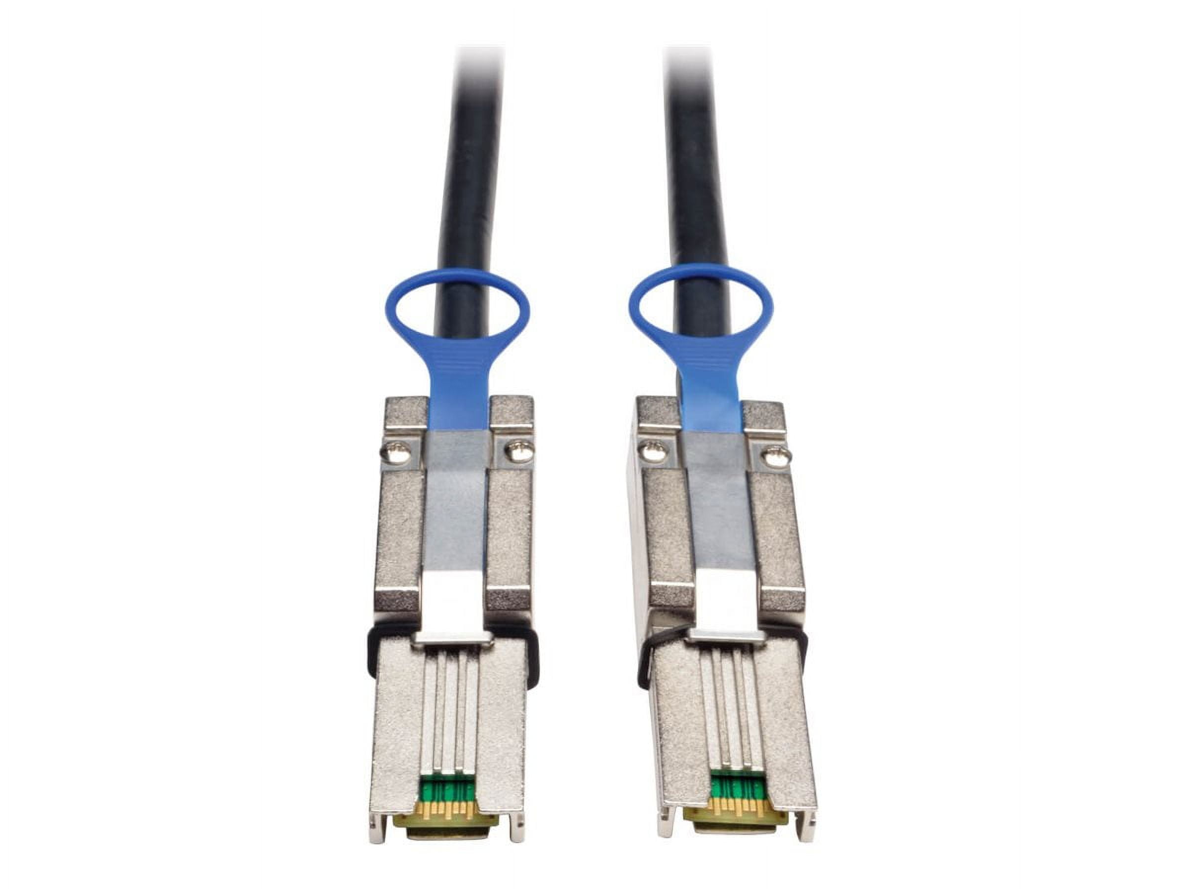 Eaton S524-02M EATON TRIPP LITE SERIES EXTERNAL SAS CABLE, 4 LANE - MINI-SAS (SFF-8088) TO MINI