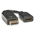 thumbnail image 1 of Tripplite Display Port To Hdmi Adapter Cable, 6", Black, 1 of 8