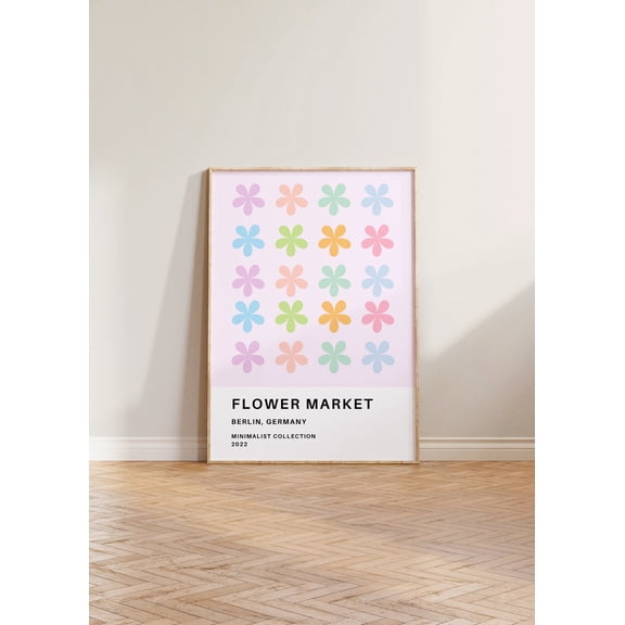 Trippy Camper Van Landscape Art, Psychedelic Retro Wall Decor Home Decor #5465, 8x12 UNFRAMED