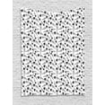 thumbnail image 1 of Trippy Decor Tapestry, Funny Fish Bone Pattern Abstract Tattoo Style Artistic Modern Illustration, Wall Hanging for Bedroom Living Room Dorm Decor, 60W X 80L Inches, Black White, by Ambesonne, 1 of 2
