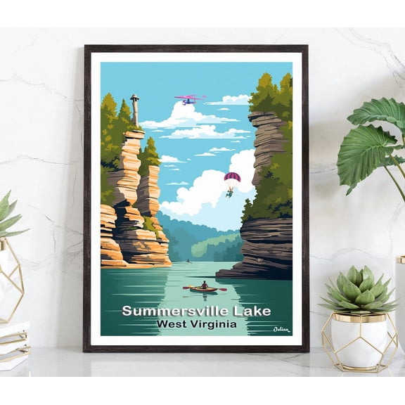 Trippy Surreal Wall Art, Abstract Sketch Psychedelic Print Home Decor #5149, 8x12 UNFRAMED