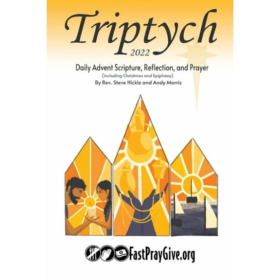 Triptych Advent 2022: Daily Scripture, Reflection, and Prayer, (Paperback)