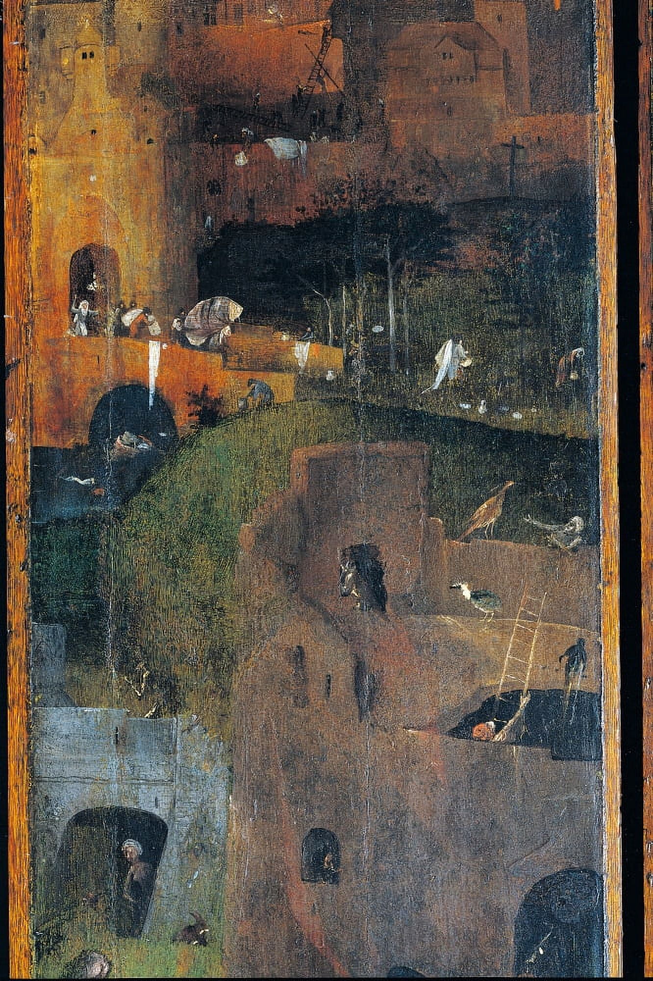 Triptych Of The Crucified Martyr (Triptych Of St Julia) Canvas Art -  (18 x 24)