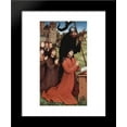 thumbnail image 1 of Triptych of Willem Moreel, left wing, the founder Willem Moreel, his sons and St. William of Maleval 20x24 Framed Art Print by Memling, Hans, 1 of 2